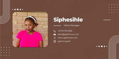 Sphe Mnguni business card